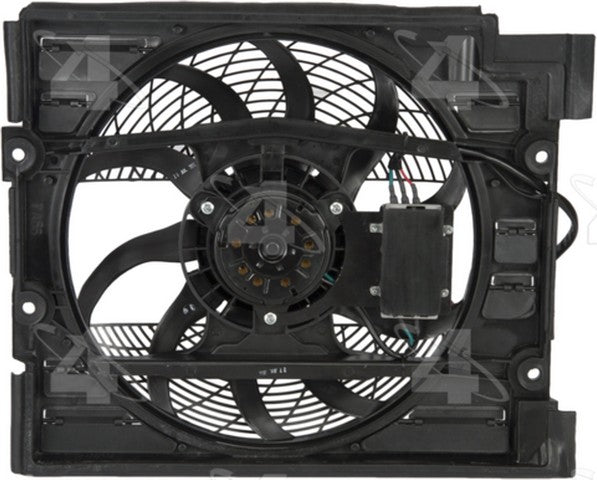 Four Seasons A/C Condenser Fan Assembly P/N:76068 Fits: BMW 525i 03-01, BMW 528i 00-99, BMW 530i 03-01, BMW 540i 03-99 - Image 2