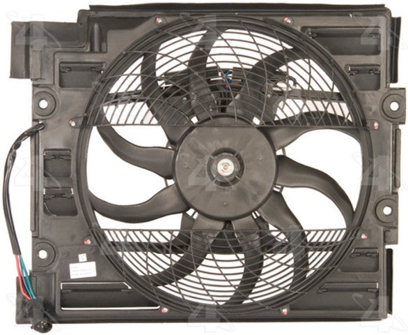 Four Seasons A/C Condenser Fan Assembly P/N:76069 Fits: BMW 528i 98-97, BMW 540i 98-97 - Image 1