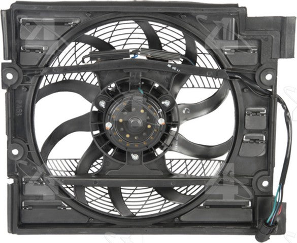 Four Seasons A/C Condenser Fan Assembly P/N:76069 Fits: BMW 528i 98-97, BMW 540i 98-97 - Image 2