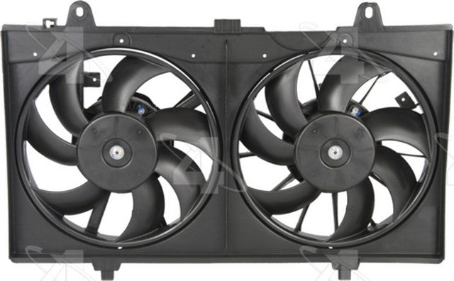 Four Seasons Dual Radiator and Condenser Fan Assembly P/N:76079 Fits: Nissan Sentra 12-07 - Image 2