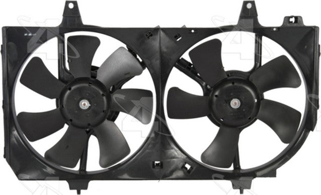 Four Seasons Dual Radiator and Condenser Fan Assembly P/N:76083 Fits: Infiniti G20 02-99 - Image 2