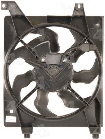 Four Seasons A/C Condenser Fan Assembly P/N:76086 Fits: Hyundai Accent 10-07 - Image 1
