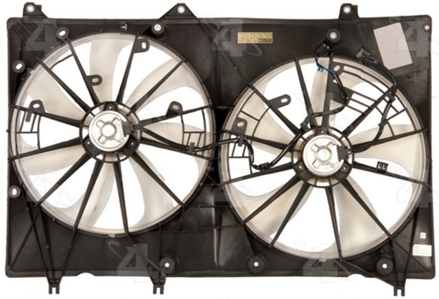 Four Seasons Dual Radiator and Condenser Fan Assembly P/N:76101 Fits: Toyota Highlander 12-08 - Image 1