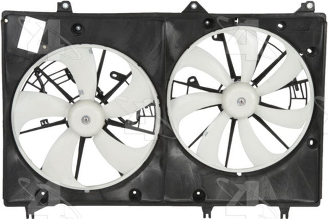 Four Seasons Dual Radiator and Condenser Fan Assembly P/N:76101 Fits: Toyota Highlander 12-08 - Image 2