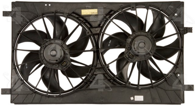 Four Seasons Dual Radiator and Condenser Fan Assembly P/N:76103 Fits: Chrysler 200 14-11, Chrysler Sebring 10-07, Dodge Avenger 14-08, Dodge Caliber 12-07, Jeep Compass 17-07, Jeep Patriot 17-07 - Image 1