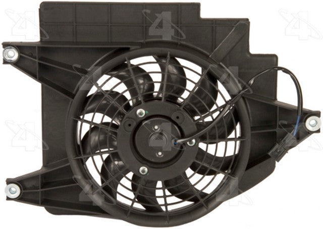 Four Seasons A/C Condenser Fan Assembly P/N:76107 Fits: Kia Rio 02-01 - Image 1