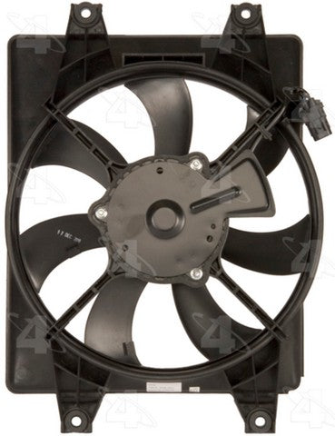 Four Seasons A/C Condenser Fan Assembly P/N:76108 Fits: Hyundai Accent 02-00 - Image 1