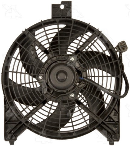 Four Seasons A/C Condenser Fan Assembly P/N:76123 Fits: Infiniti Qx56 10-04, Nissan Armada 15-05, Nissan Titan 10-04 - Image 1