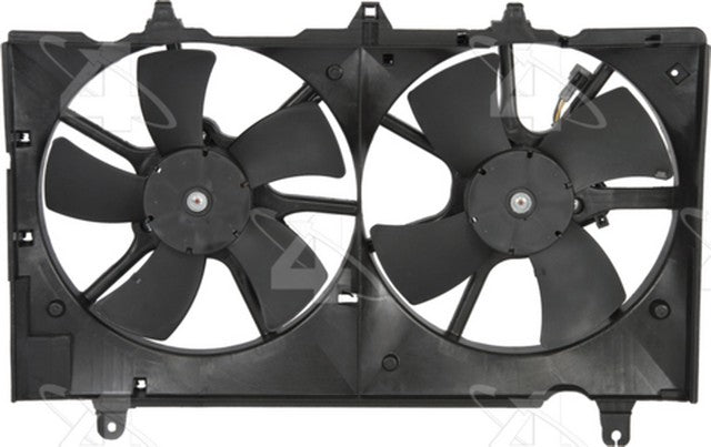 Four Seasons Dual Radiator and Condenser Fan Assembly P/N:76137 Fits: Nissan 350z 09-07 - Image 2