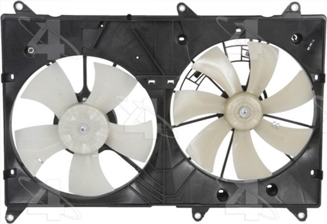 Four Seasons Dual Radiator and Condenser Fan Assembly P/N:76143 Fits: Toyota Highlander 07-04 - Image 2