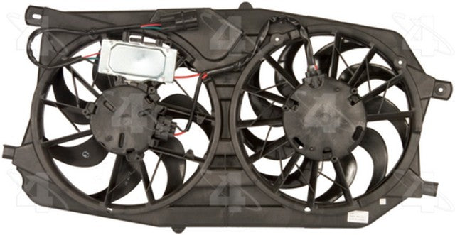Four Seasons Dual Radiator and Condenser Fan Assembly P/N:76144 Fits: Ford Five Hundred 07-05, Ford Freestyle 07-05, Mercury Montego 07-05 - Image 1