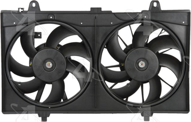 Four Seasons Dual Radiator and Condenser Fan Assembly P/N:76148 Fits: Nissan Sentra 12-07 - Image 2