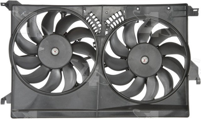 Four Seasons Dual Radiator and Condenser Fan Assembly P/N:76161 Fits: Saab 9-3 10-06, Saab 9-3 2003, Saab 9-3x 2010 - Image 2
