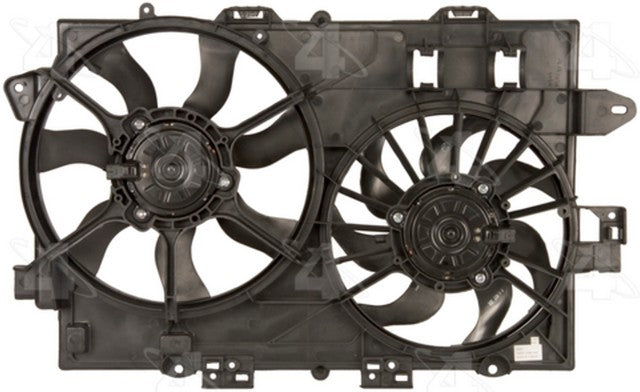 Four Seasons Dual Radiator and Condenser Fan Assembly P/N:76166 Fits: Chevrolet Equinox 08-06, Pontiac Torrent 08-06 - Image 1