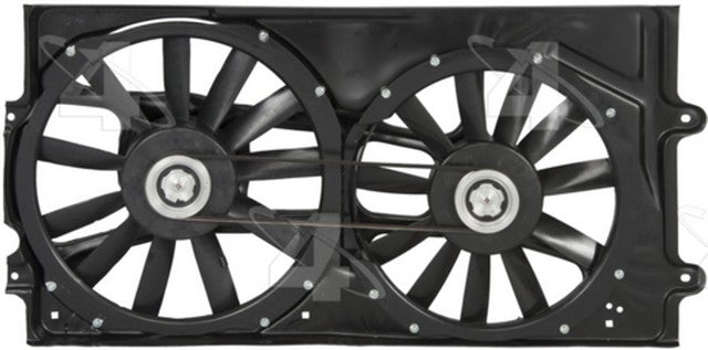 Four Seasons Dual Radiator and Condenser Fan Assembly P/N:76168 Fits: Volkswagen Passat 97-95 - Image 2