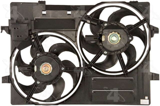 Four Seasons Dual Radiator and Condenser Fan Assembly P/N:76170 Fits: Jaguar X-type 08-02 - Image 1
