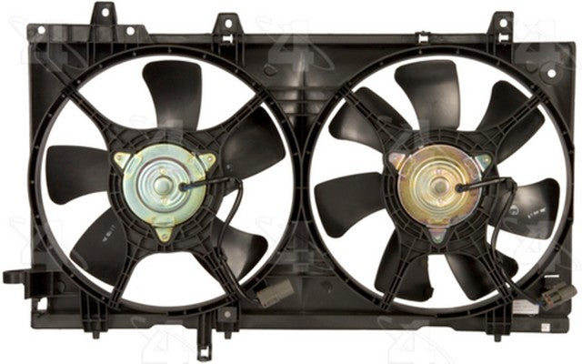 Four Seasons Dual Radiator and Condenser Fan Assembly P/N:76171 Fits: Subaru Forester 08-04 - Image 1