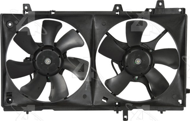 Four Seasons Dual Radiator and Condenser Fan Assembly P/N:76171 Fits: Subaru Forester 08-04 - Image 2