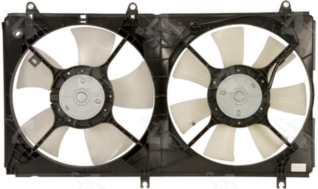 Four Seasons Dual Radiator and Condenser Fan Assembly P/N:76173 Fits: Mitsubishi Galant 10-04 - Image 1