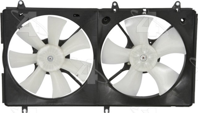 Four Seasons Dual Radiator and Condenser Fan Assembly P/N:76173 Fits: Mitsubishi Galant 10-04 - Image 2