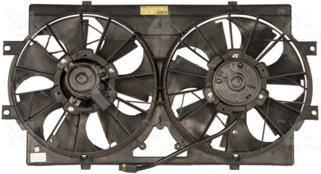 Four Seasons Dual Radiator and Condenser Fan Assembly P/N:76183 Fits: Chrysler Stratus 1995, Dodge Stratus 1995 - Image 1