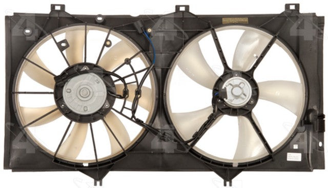 Four Seasons Dual Radiator and Condenser Fan Assembly P/N:76187 Fits: Lexus Es350 10-07, Toyota Camry 10-08 - Image 1