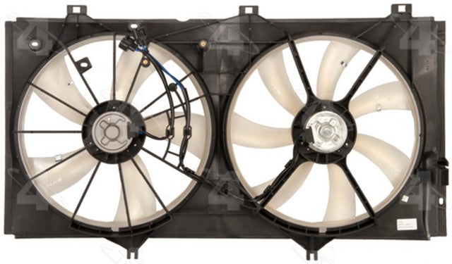 Four Seasons Dual Radiator and Condenser Fan Assembly P/N:76188 Fits: Lexus Es350 10-07, Toyota Camry 10-07 - Image 1