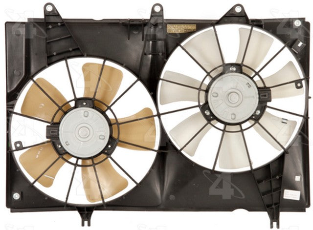 Four Seasons Dual Radiator and Condenser Fan Assembly P/N:76189 Fits: Cadillac Cts 04-03 - Image 1