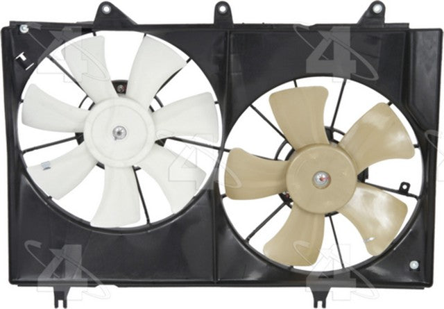 Four Seasons Dual Radiator and Condenser Fan Assembly P/N:76189 Fits: Cadillac Cts 04-03 - Image 2