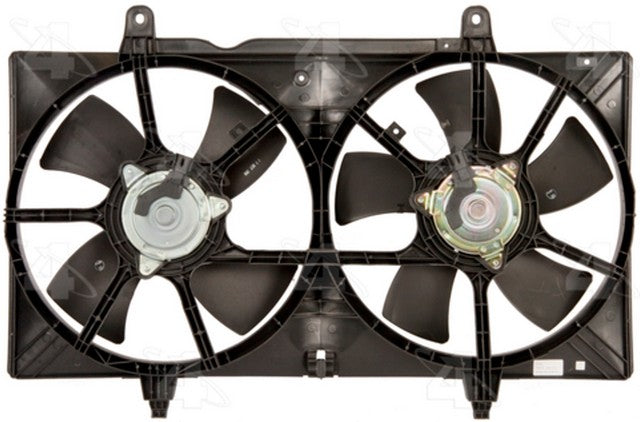 Four Seasons Dual Radiator and Condenser Fan Assembly P/N:76192 Fits: Nissan Altima 06-02, Nissan Maxima 08-05 - Image 1