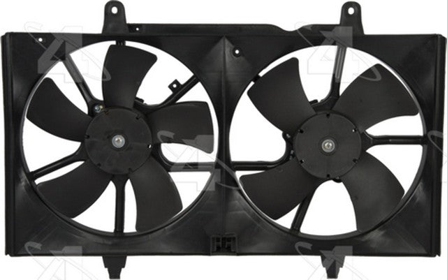 Four Seasons Dual Radiator and Condenser Fan Assembly P/N:76192 Fits: Nissan Altima 06-02, Nissan Maxima 08-05 - Image 2