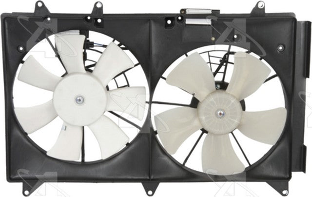 Four Seasons Dual Radiator and Condenser Fan Assembly P/N:76193 Fits: Mazda Cx-7 09-07 - Image 2