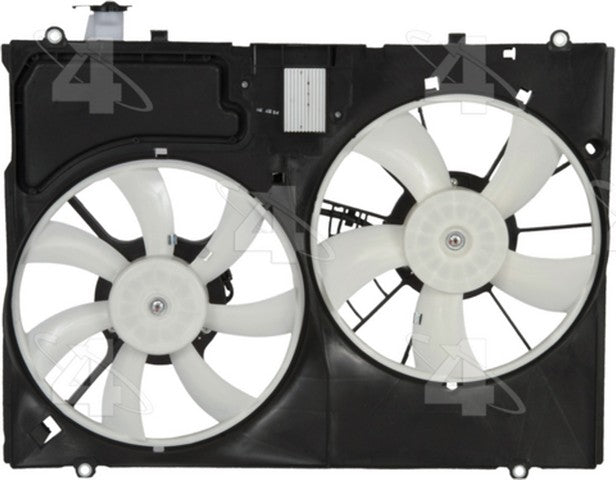 Four Seasons Dual Radiator and Condenser Fan Assembly P/N:76194 Fits: Lexus Rx350 09-07 - Image 2