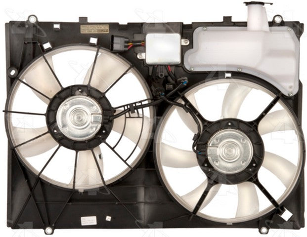 Four Seasons Dual Radiator and Condenser Fan Assembly P/N:76195 Fits: Toyota Sienna 10-07 - Image 1