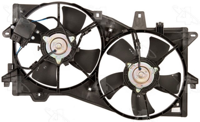 Four Seasons Dual Radiator and Condenser Fan Assembly P/N:76197 Fits: Mazda Mpv 04-02 - Image 1