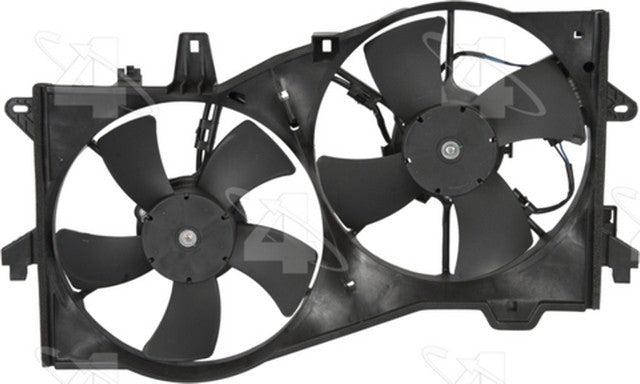 Four Seasons Dual Radiator and Condenser Fan Assembly P/N:76197 Fits: Mazda Mpv 04-02 - Image 2