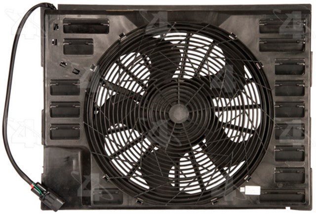 Four Seasons A/C Condenser Fan Assembly P/N:76199 Fits: BMW 745i 05-02, BMW 745li 05-02, BMW 760i 06-04, BMW 760li 08-03 - Image 1