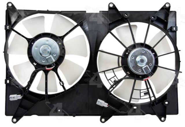 Four Seasons Dual Radiator and Condenser Fan Assembly P/N:76223 Fits: Lexus Rx300 03-99, Toyota Highlander 07-01 - Image 1