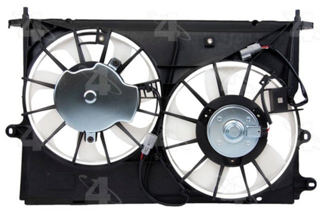Four Seasons Dual Radiator and Condenser Fan Assembly P/N:76224 Fits: Toyota Corolla 10-09, Toyota Matrix 10-09 - Image 1