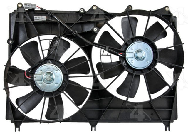 Four Seasons Dual Radiator and Condenser Fan Assembly P/N:76231 Fits: Suzuki Grand Vitara 08-06 - Image 1