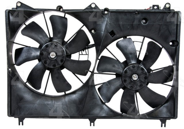 Four Seasons Dual Radiator and Condenser Fan Assembly P/N:76231 Fits: Suzuki Grand Vitara 08-06 - Image 2