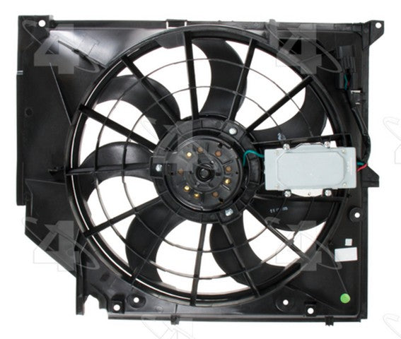 Four Seasons Engine Cooling Fan Assembly P/N:76283 Fits: BMW 323ci, BMW 323i, BMW 323is, BMW 323ti, BMW 325ci, BMW 325i, BMW 325xi, BMW 328ci, BMW 328i, BMW 328is, BMW 330ci, BMW 330i, BMW 330xi - Image 1