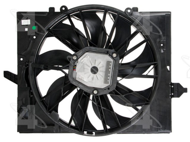 Four Seasons Engine Cooling Fan Assembly P/N:76285 Fits: BMW 525i 07-04, BMW 525xi 07-06, BMW 528i 10-08, BMW 528i Xdrive 10-09, BMW 528xi 2008, BMW 530i 07-04, BMW 530xi 07-06, BMW 545i 05-04, BMW 645ci 05-04, BMW 750i 08-06, BMW 750li 08-06 - Image 1