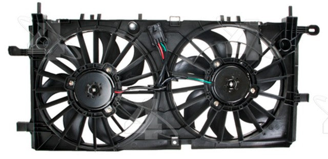 Four Seasons Dual Radiator and Condenser Fan Assembly P/N:76298 Fits: Buick Terraza 07-05, Chevrolet Uplander 08-05, Pontiac Montana 06-05, Saturn Relay 07-06 - Image 1