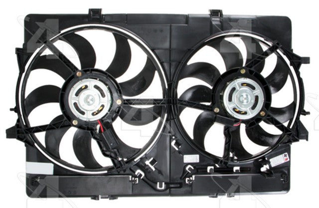 Four Seasons Dual Radiator and Condenser Fan Assembly P/N:76301 Fits: Audi A4 14-09, Audi A4 Allroad 14-13, Audi A4 Quattro 14-09, Audi A5 15-08, Audi A5 Quattro 15-08, Audi Q5 15-09 - Image 1