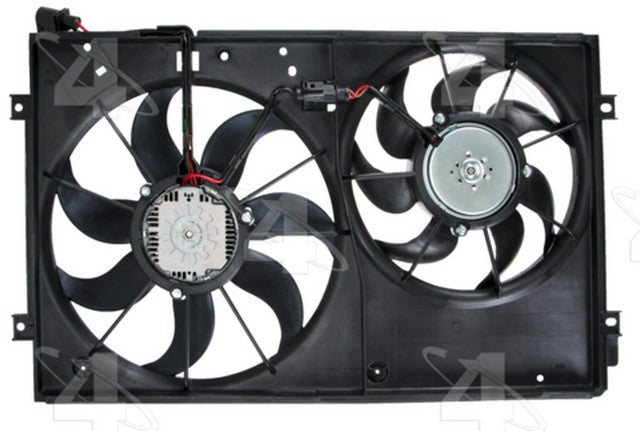 Four Seasons Dual Radiator and Condenser Fan Assembly P/N:76305 Fits: Volkswagen Beetle 15-12, Volkswagen Golf 14-11, Volkswagen Jetta 15-06, Volkswagen Passat 2012, Volkswagen Rabbit 09-06 - Image 2