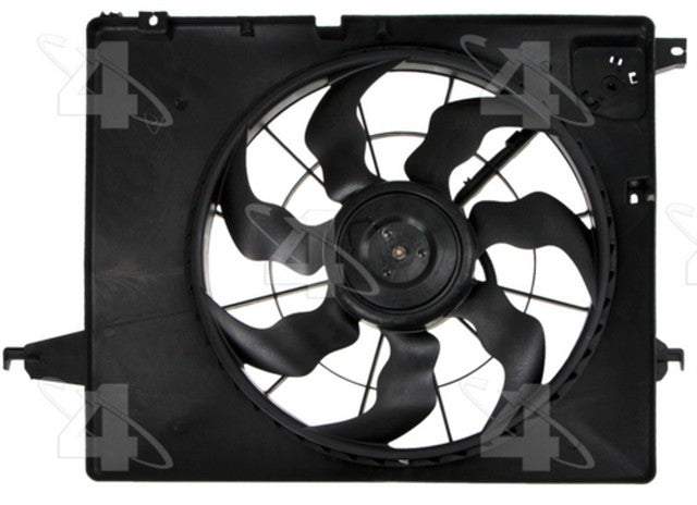 Four Seasons Engine Cooling Fan Assembly P/N:76328 Fits: Hyundai Santa Fe Sport 18-13, Kia Sorento 14-13 - Image 1