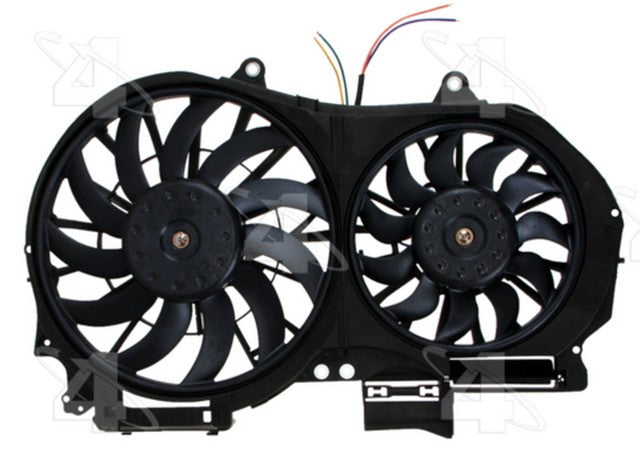 Four Seasons Dual Radiator and Condenser Fan Assembly P/N:76344 Fits: Audi A4 07-02, Audi A4 Quattro 09-02 - Image 1