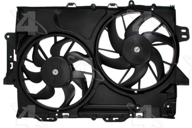 Four Seasons Dual Radiator and Condenser Fan Assembly P/N:76357 Fits: Chevrolet Equinox 12-08, Pontiac Torrent 09-08 - Image 1