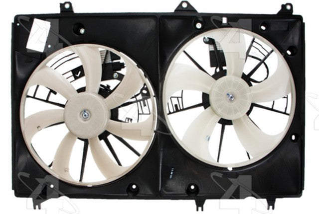 Four Seasons Dual Radiator and Condenser Fan Assembly P/N:76361 Fits: Toyota Highlander 10-08 - Image 1